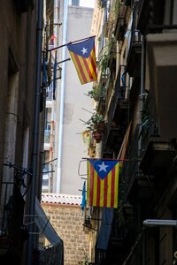 Barcelona spain facade photo