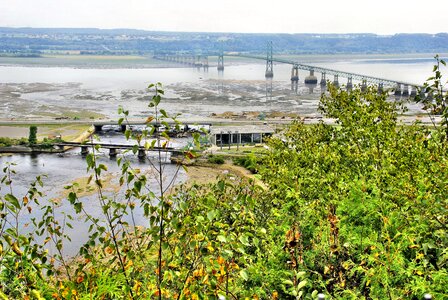 Saint-laurent river water courses photo