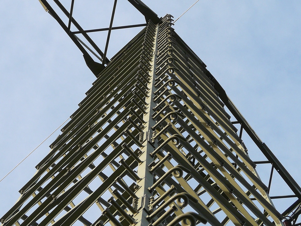 Iron tower building