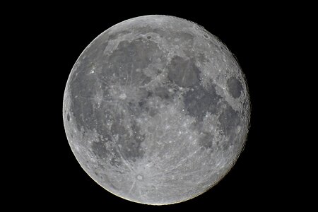 Moon clear sky space moonlight