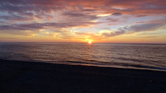 Sea ​​shore nature horizon