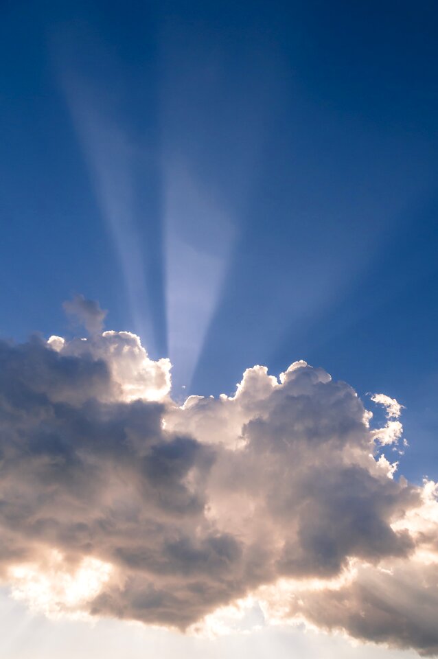 Sun sky blue