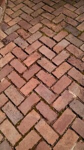 Texture sidewalk geometric photo