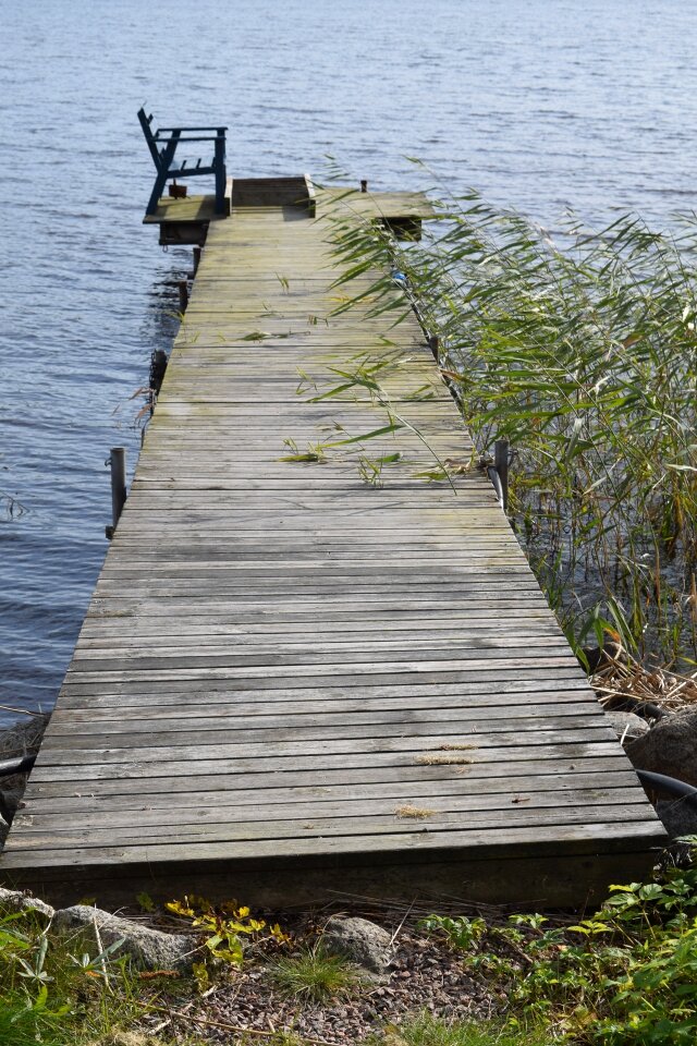 Archipelago old bridge lake