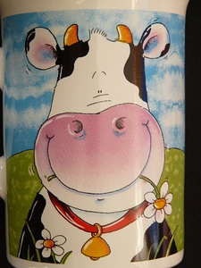 Cup coffee cup portrait