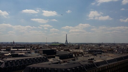 Eiffel tower city photo