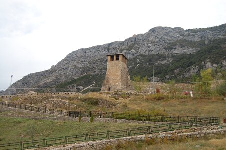 Middle ages mountains old