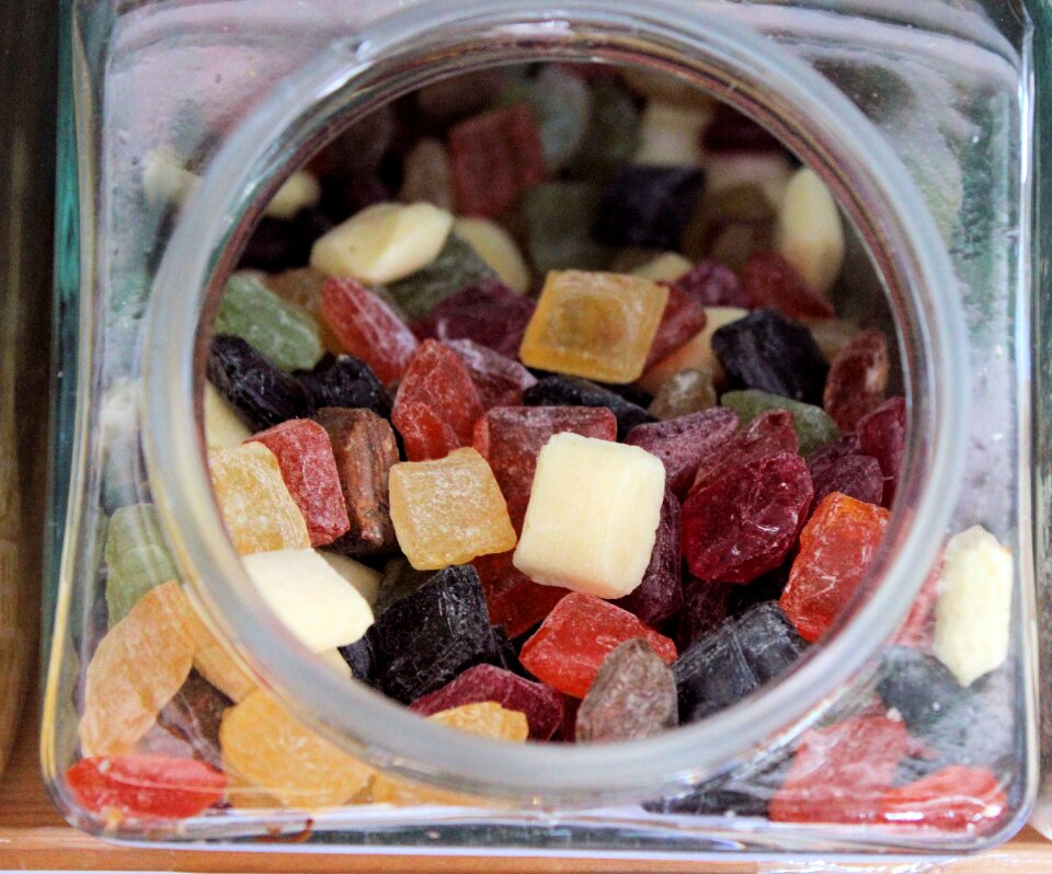 Hard candies colorful sweets