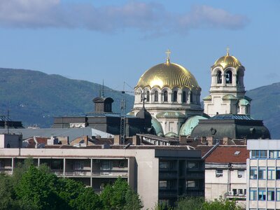 Sofia church of alexander nevsky bulgaria photo