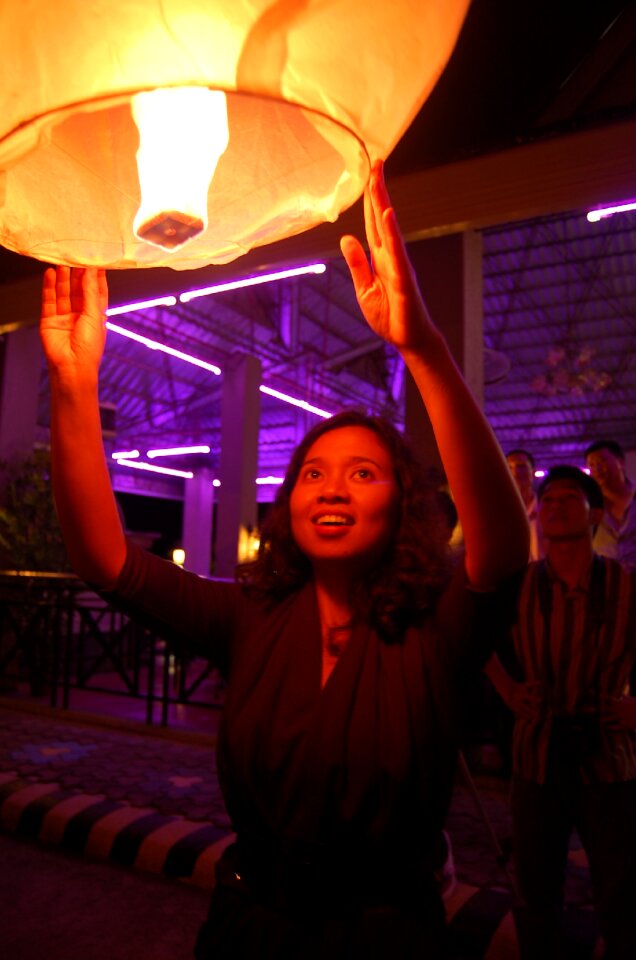 Paper lantern lantern