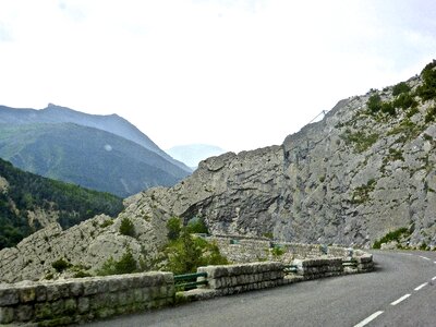 Transportation curve countryside