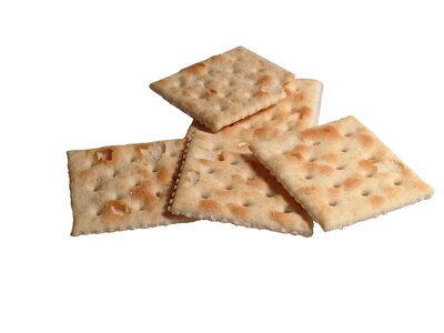 Snack baked salty