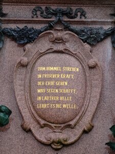 Monument memorial note