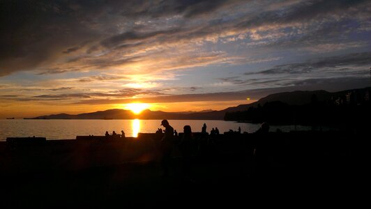 Vancouver sunset romance