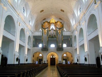 Pilgrimage church altar bavaria photo