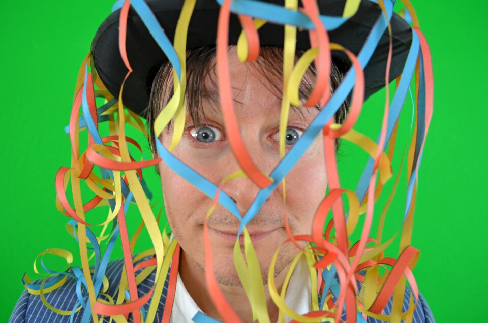Fasnet colorful new year's eve