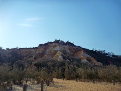 Australia mountains sand photo