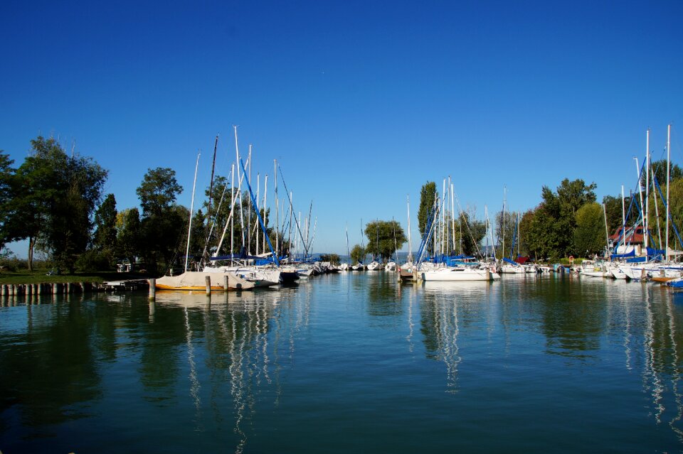 Marina sailing boat ship