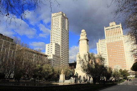 Capital monument plaza españa photo