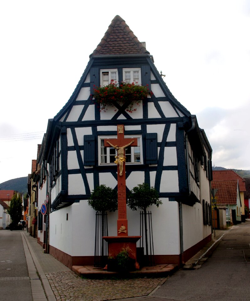 Building facade bar