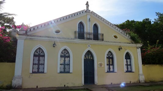 Town centre building old photo