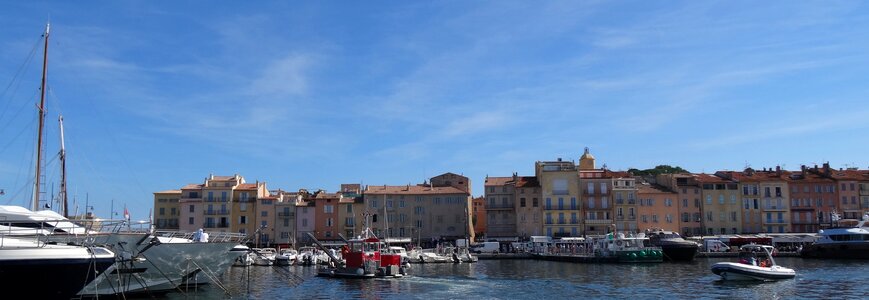 Sea port saint tropez photo