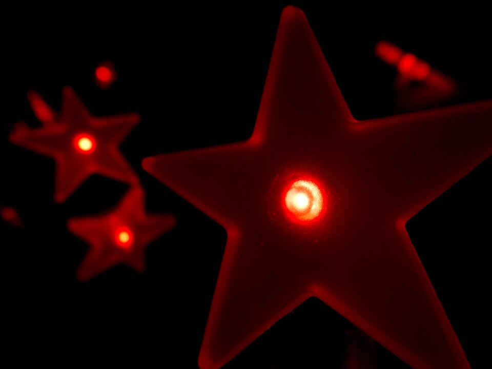 Lighting electricity red