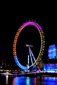 Londoneye water lights