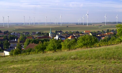 Burgenland the propeller village