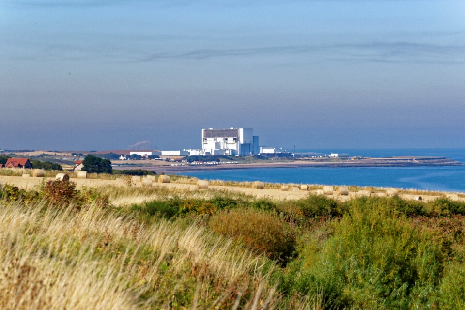 Summer landscape power station torness