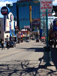 Busy streets town