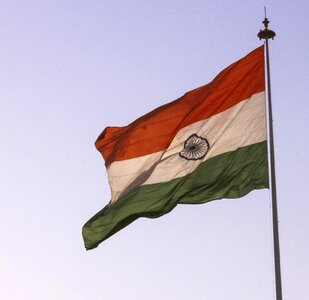 National flag tricolour independence day photo