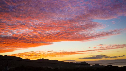 Cloud sunset twilight photo