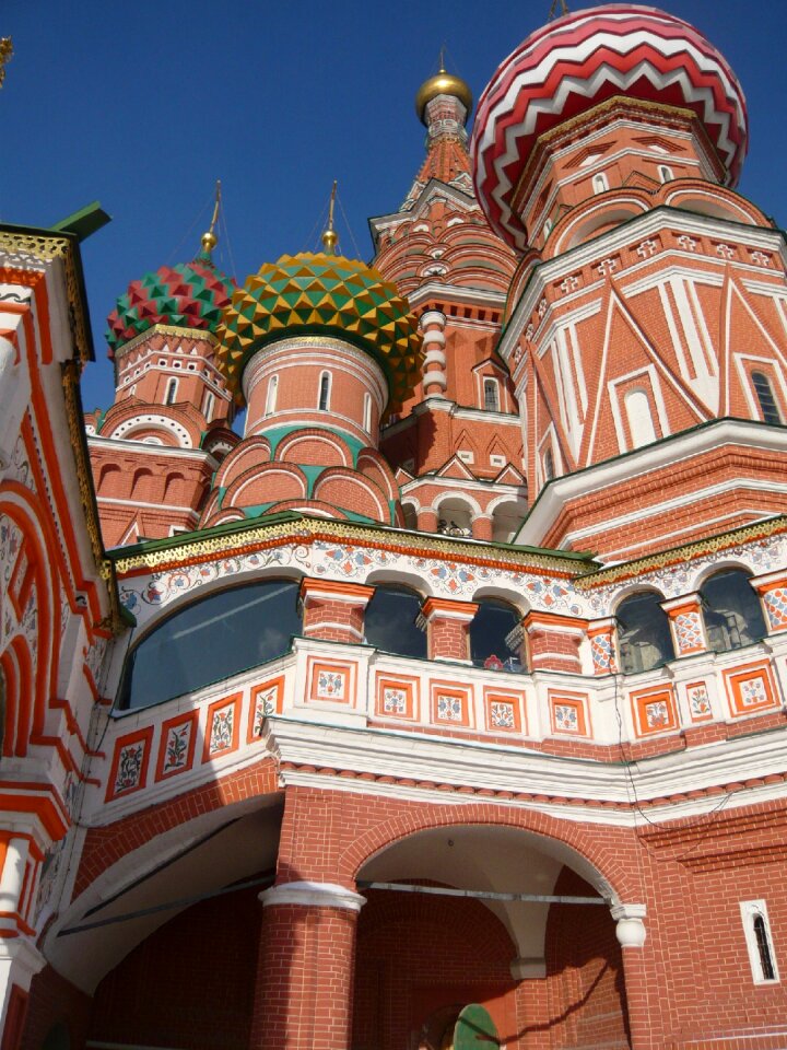 Orthodox red square pokrovsky cathedral