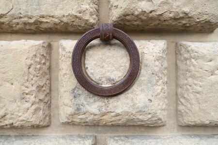 Ring iron forged