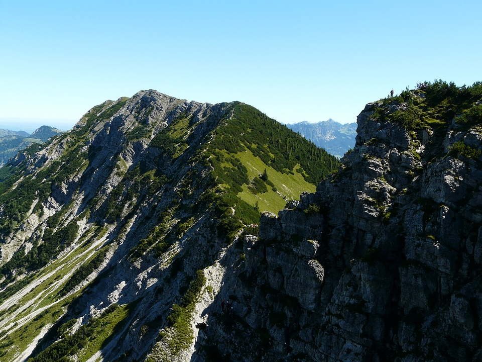 Ridge allgäu alps kuehgundspitze