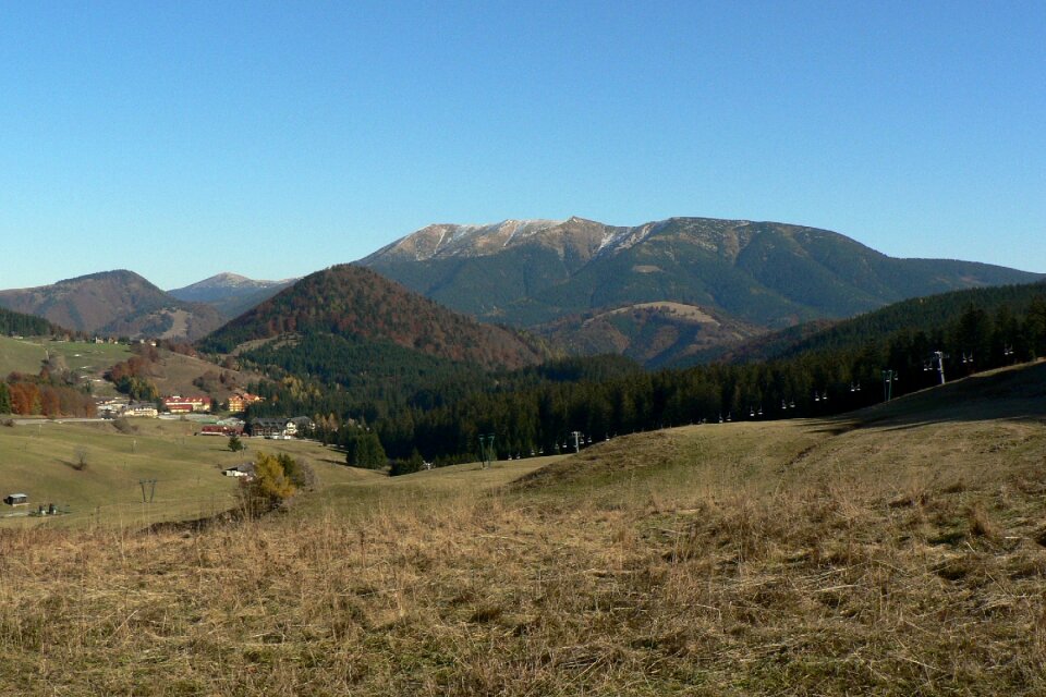 Mountains low tatras mangy