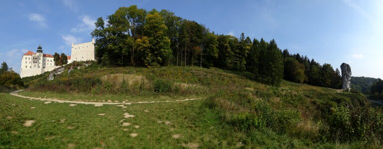 Rock landscape panorama