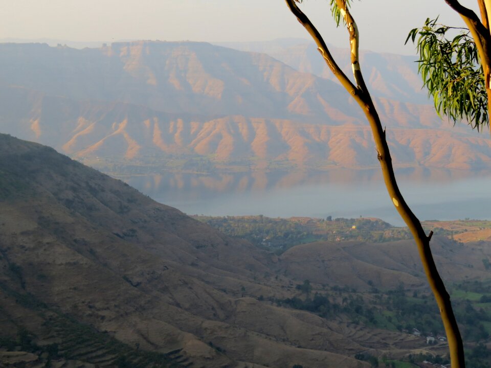 Travel landscape peak