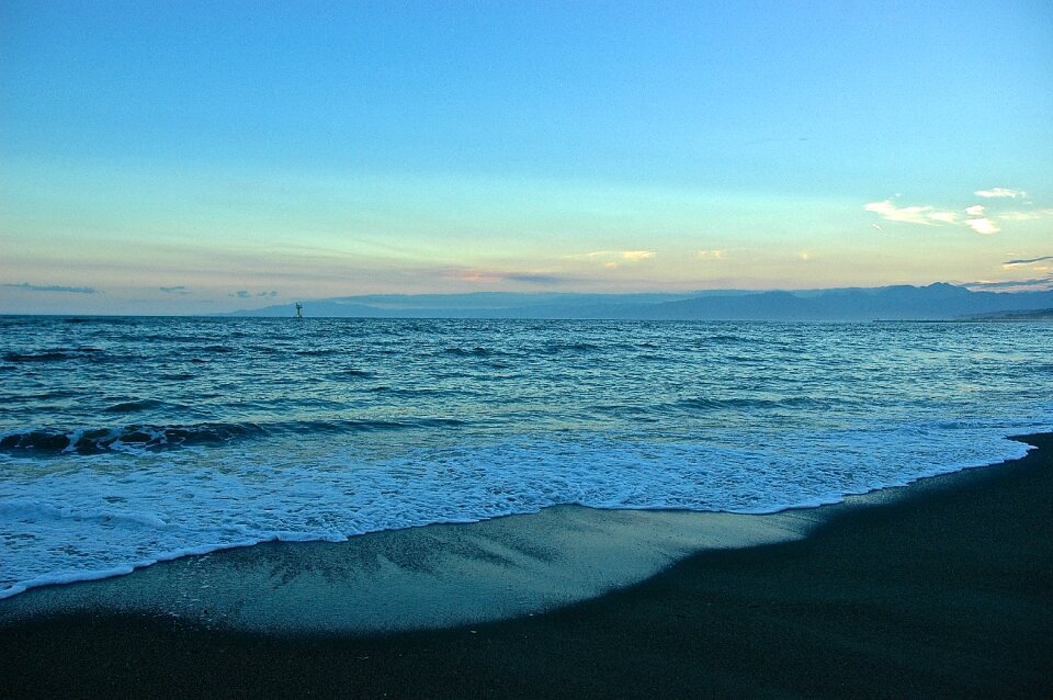 Asia beach evening