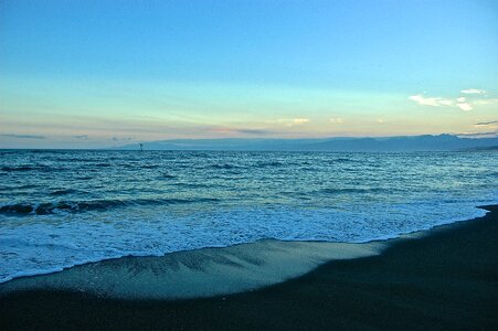 Asia beach evening