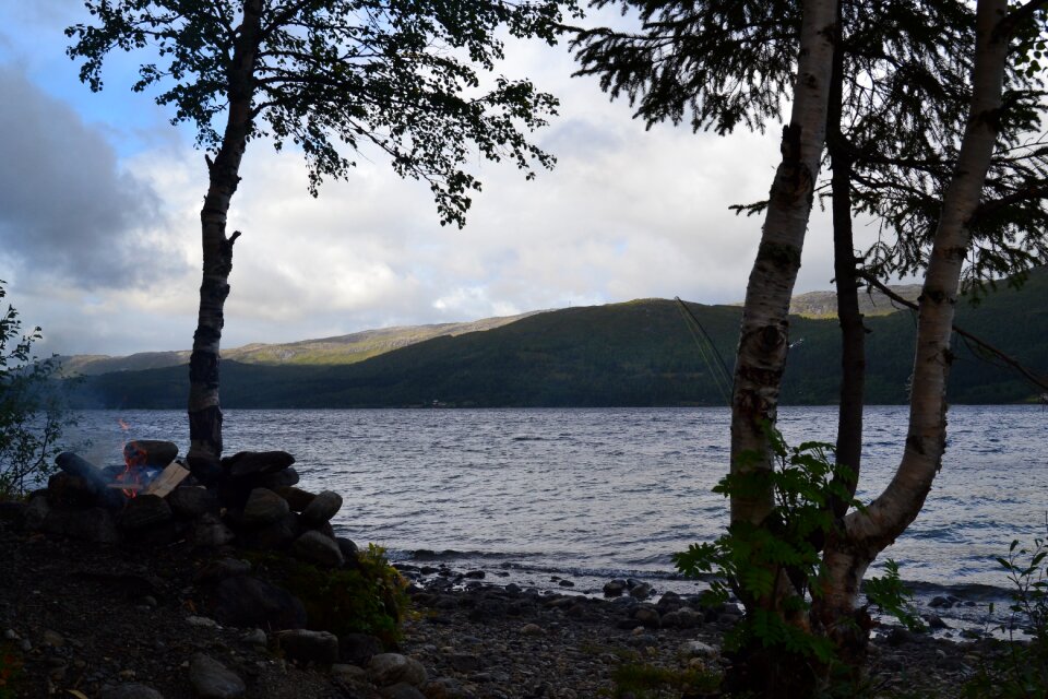 Sea water lake