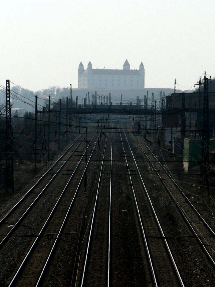 Castle train track