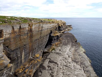 Coast nature rocky coast photo