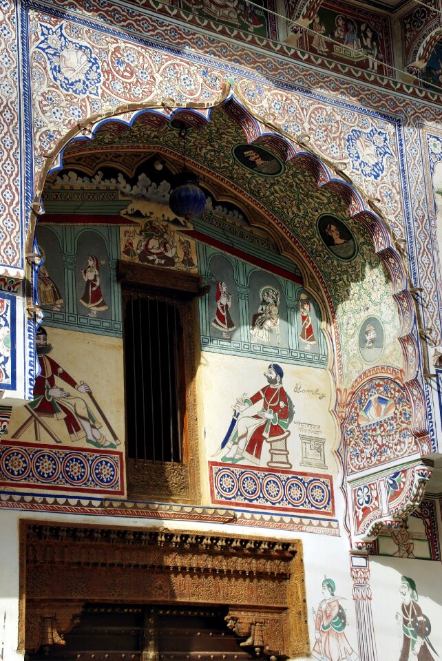 Mandawa fresco wall