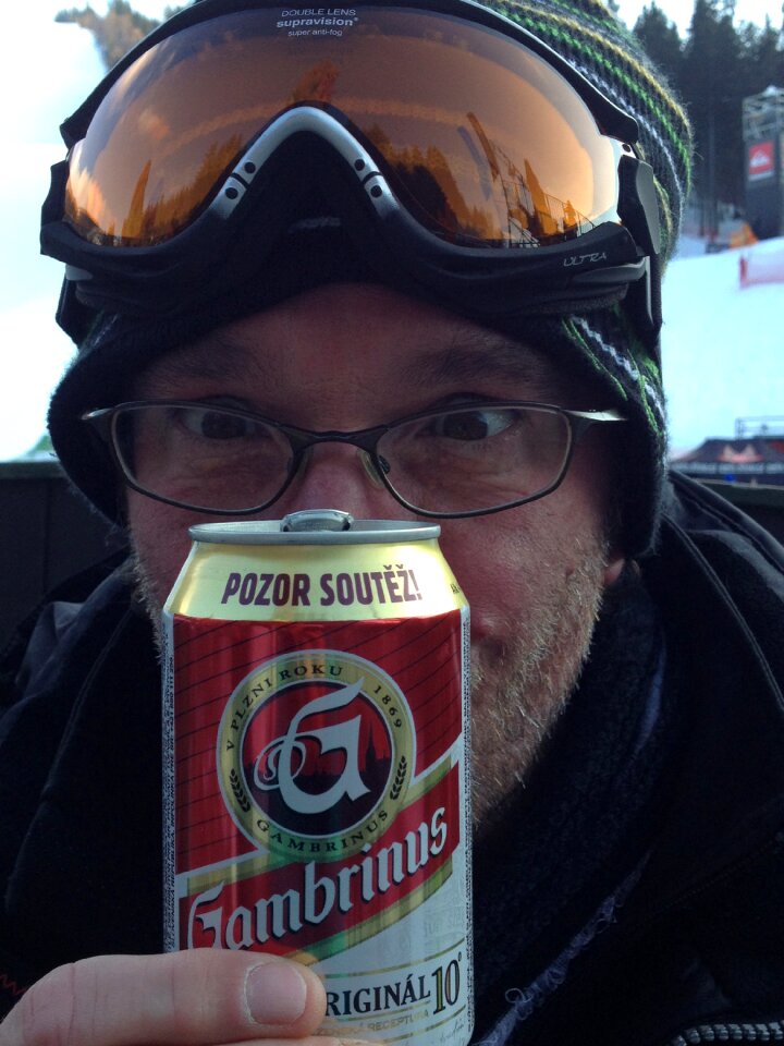 Human goggles drink