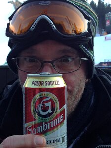 Human goggles drink