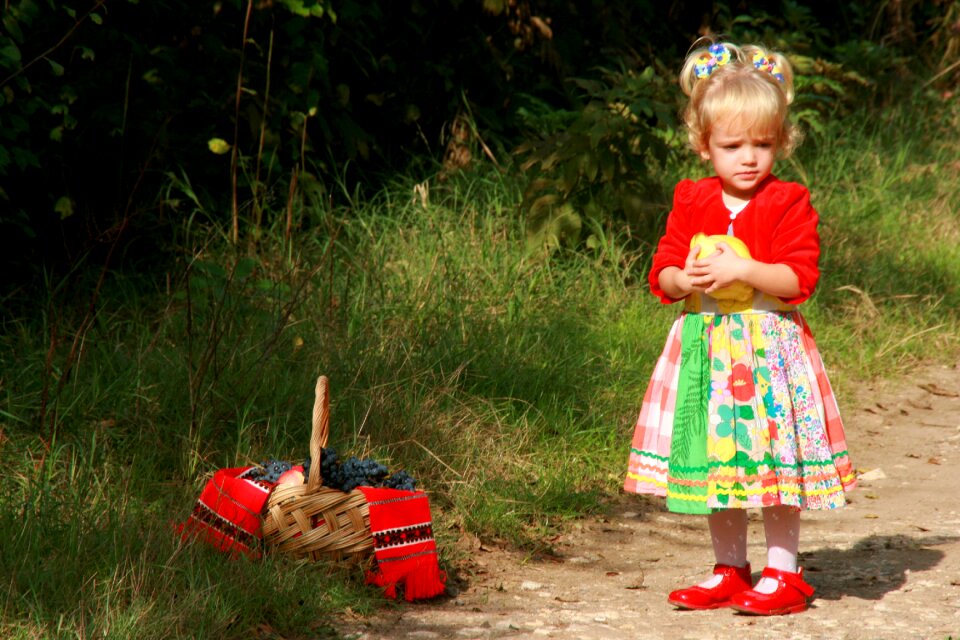 Dress red autumn