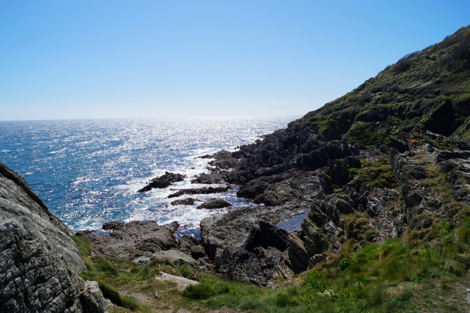 Rock sea coast