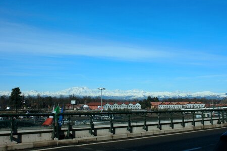 Malpensa airport alps milan